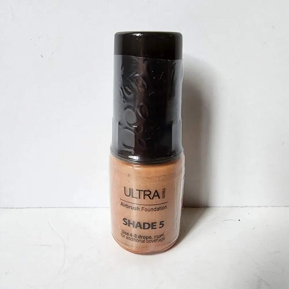 Luminess Ultra Airbrush Foundation Shade 5 New Sealed 0.25 Fl oz 7.5 ml